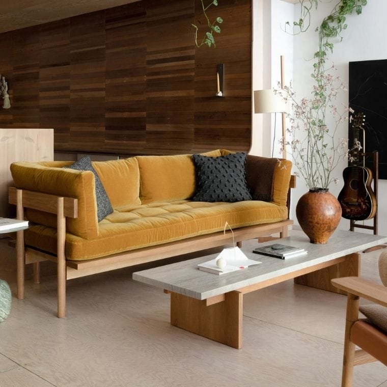 Handcrafted Elegance Sofa